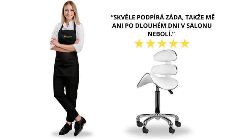 Kosmetička a nejoblíbenější kosmetická židle